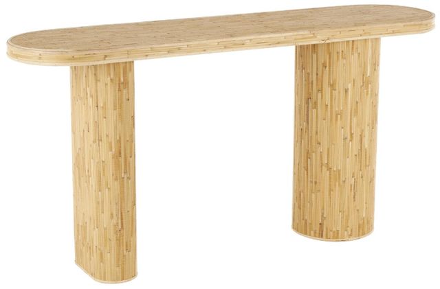 Deco Marche Brown Console Table-0