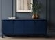 International Furniture Direct Jazmine Marine Blue Console-1