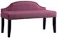 Furniture of America® Hasselt Purple Small Bench-0