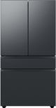Samsung Bespoke 36" Matte Black Steel French Door Refrigerator Middle Panel-1