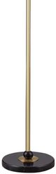 Bassett Mirror Lenor Black/Brass Floor Lamp-2