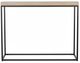 Sunny Designs™ Jax Brown Medium Console Table with Black Base-3