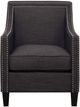 Elements International Erica Heirloom Charcoal Chair-3