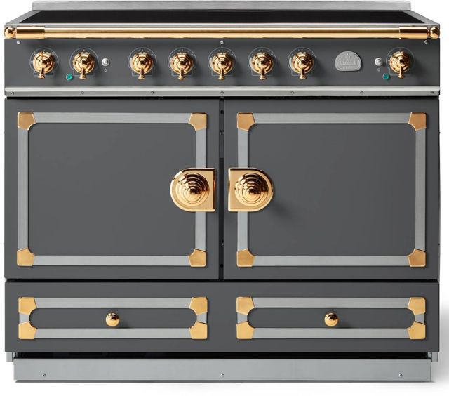 La Cornue CornuFé 110 43" Graphite Pro Style Induction Range-0