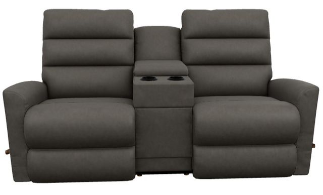 La-Z-Boy® Liam Ash Manual Wall Reclining Loveseat with Console-1