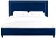 TOV Furniture Reed Navy Velvet Queen Bed-1