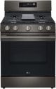 LG 30" Black Stainless Steel Probake Convection® Freestanding Gas Range with  Air Fry and EasyClean®-0