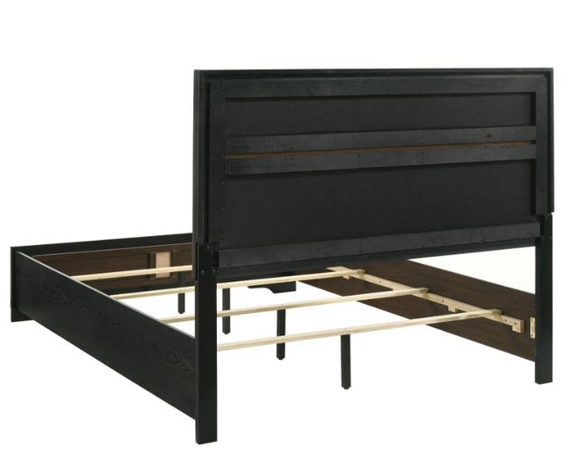Coaster® Miranda 4-Piece Black Eastern King Bedroom Set-2