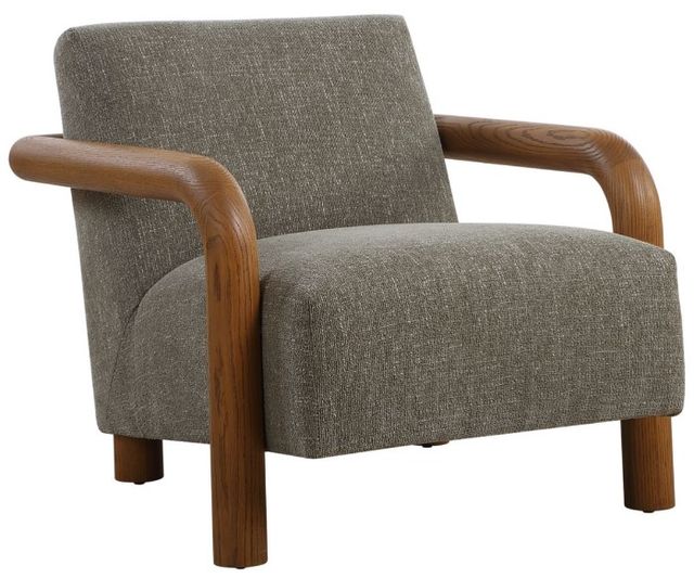 Uttermost® Balance Green/Natural Accent Chair-0