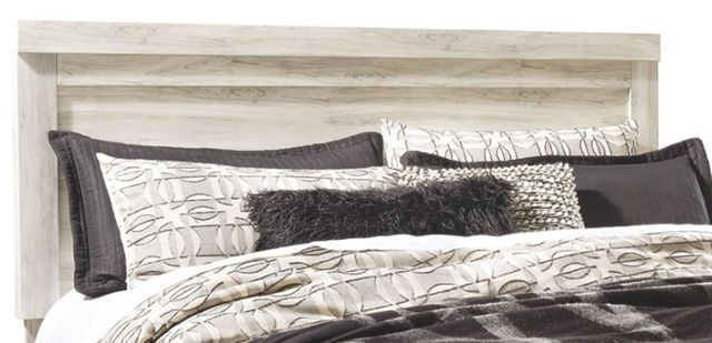 Signature Design by Ashley® Bellaby 5-Piece Whitewash King Panel Headboard Bed Set-1