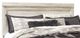 Signature Design by Ashley® Bellaby 5-Piece Whitewash King Panel Headboard Bed Set-1