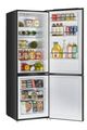 Unique Appliances 24" Black 11.7 Cu. Ft. Black Off-grid Solar DC Bottom Freezer Refrigerator-3