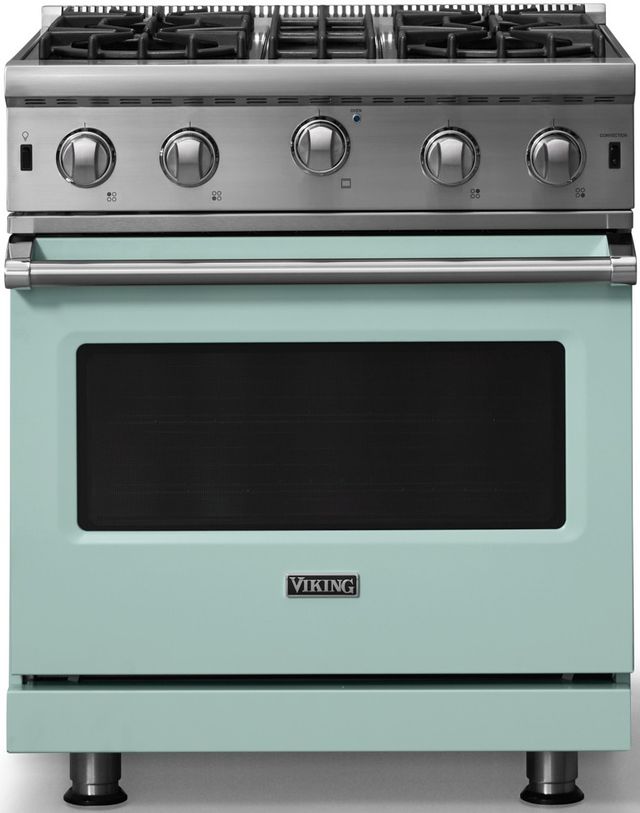 Viking® 5 Series 30" Splash Liquid Propane Pro Style Gas Range-0