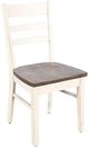 Sunny Designs™ Pasadena Buckskin/Marble White Ladderback Chair-0