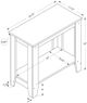 Monarch Specialties Inc. Industrial Gray Accent Table-2