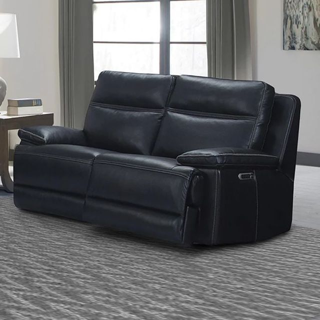 Parker House® Paxton Navy Power Reclining Loveseat-4
