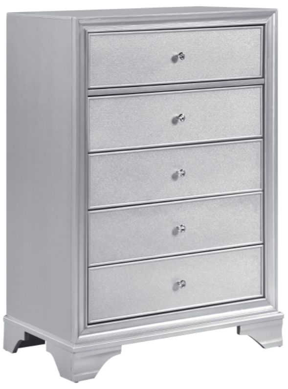 Homelegance® Anatole Silver Chest-0