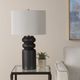 Uttermost® Macon Matte Black Table Lamp-1
