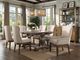 ACME Furniture Landon Beige/Salvage Brown Arm Chair-1