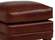 Smith Brothers Customizable 397 Leather Ottoman-2
