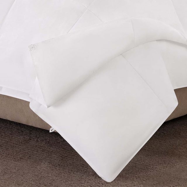 Olliix by Premier Comfort White Full/Queen Benton All Season 2 in 1 Down Alternative Comforter-2