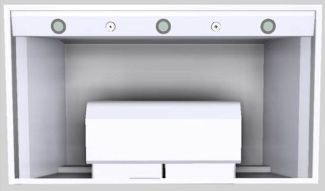 Vent-A-Hood® Designer Series 42" White Wall Mounted Range Hood-3