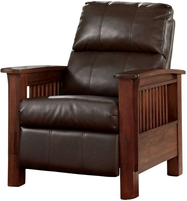 Signature Design by Ashley® Santa Fe Bark High Leg Recliner-1
