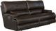 Catnapper® Wembley Chocolate Leather Power Lay Flat Reclining Sofa with Power Adjustable Headrest and Power Adjustable Lumbar Support-0