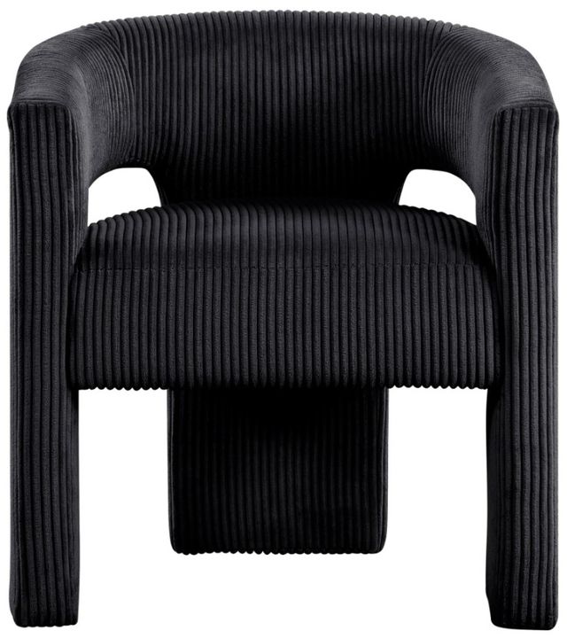 Meridian Furniture Riz Black Upholstered Accent Chair-1