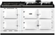 AGA™ Classic R7 160 63" White Pro Style Dual Fuel Range-0