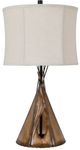 Crestview Collection Teepee Brown Table Lamp-0