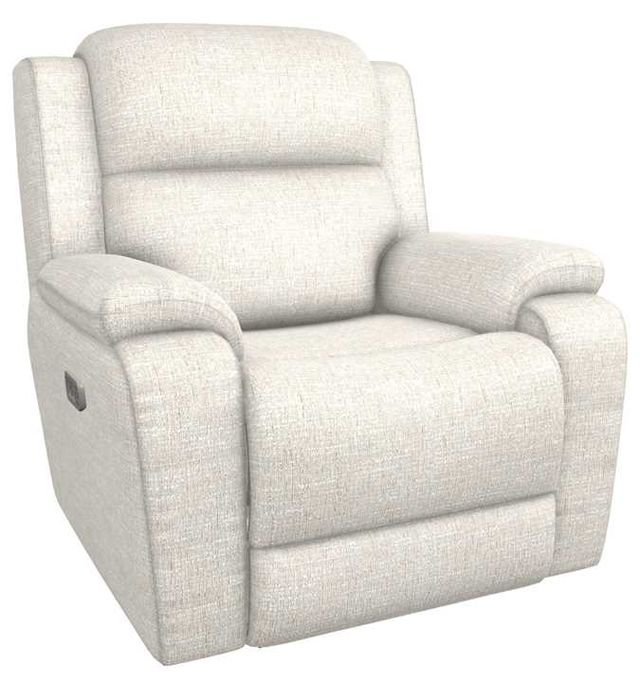 La-Z-Boy® Dorian Dove Power Rocking Recliner with Headrest and Lumbar-0