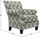 Decor-Rest® Furniture LTD Games Taupe Accent Chair-3