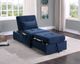 Homelegance® Garrell Dark Blue Lift Top Storage Bench with Pullout Bed-1