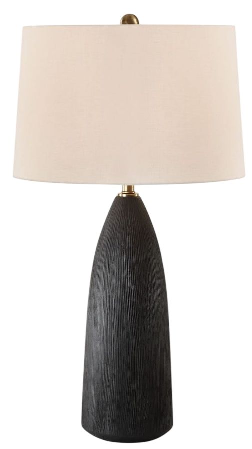 Uttermost® Jett Black Table Lamp-0