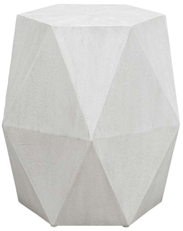 Uttermost® Volker White Accent Table-3