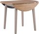 Signature Design by Ashley® Harperfeld Natural Round Drop Leaf Table with Gray Base-2