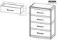 International Furniture Direct Mezquite Brown 4-Drawer Chest-2