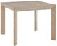 Uttermost® Noval Brown Square Dining Game Table-0