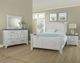 Vaughan-Bassett Sawmill Saddle Alabaster Two Tone King Arch Bed-1