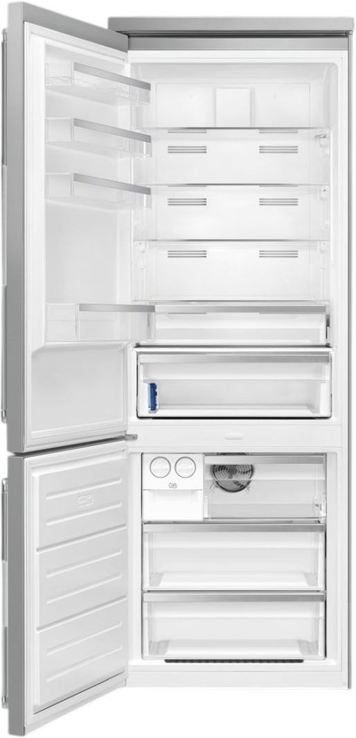 Smeg Professional 28" 16.3 Cu. Ft. Stainless Steel Bottom Freezer Refrigerator-1