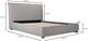 Moe's Home Collection Luzon Greystone King Bed-2