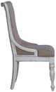 Liberty Furniture Magnolia Manor Antique White/Ivory Upholstered Wing Back Side Chair-3