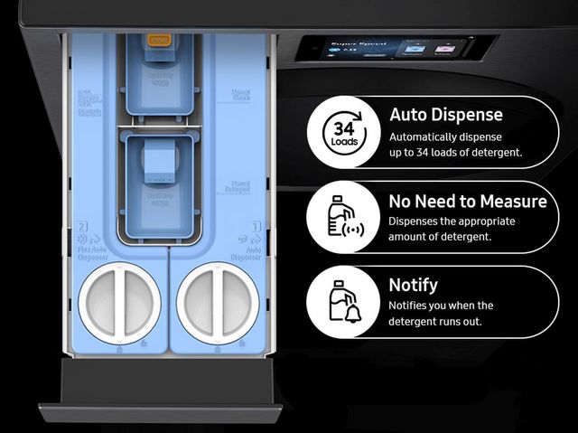 Samsung Dark Steel Laundry Pair-2
