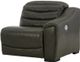 Signature Design by Ashley® Center Line 2-Piece Dark Gray Power Reclining Living Room Set-4