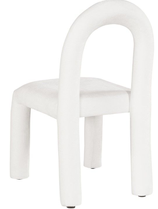Meridian Furniture Amari Cream Upholstered Dining Side Chair-4