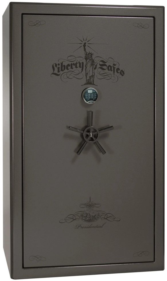 Liberty Safe Presidential Gray Marble 50 Electronic Lock Gun Safe-0