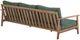 New Classic® Home Furnishings Ashton Moss Acacia/Fabric Outdoor Patio Sofa-4