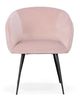 VIG Furniture Modrest Luzerne Black/Pink Dining Chair-1