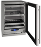 U-Line® 24" Stainless Steel Wine Cooler-1